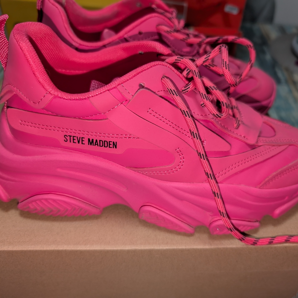 Steve Madden Pink Sneakers